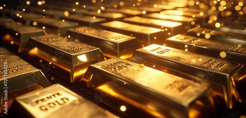 gold bars generated by AI