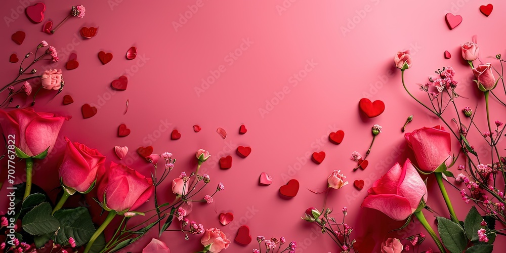 Love , romantic feelings , red roses as a symbol , red hearts , valentine's day , couple , people Love , romantic feelings , red roses as a symbol , red hearts , valentine's day , couple , people