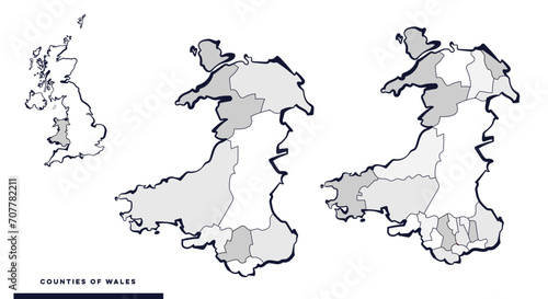 Wales - Maps photo