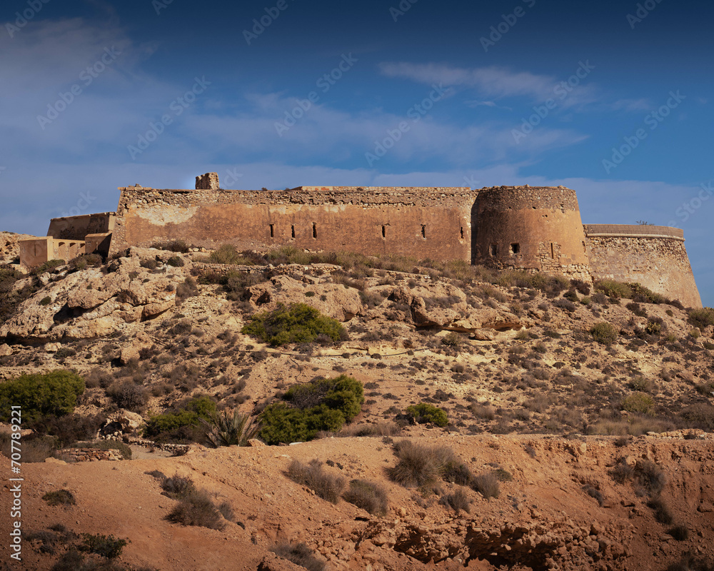 castle in the desert