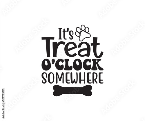 It's treat o'clock somewhere, Dog Treat Jar, Dog Treats Jar Sayings SVG Bundle, Dog Treats, Dog Treat Container