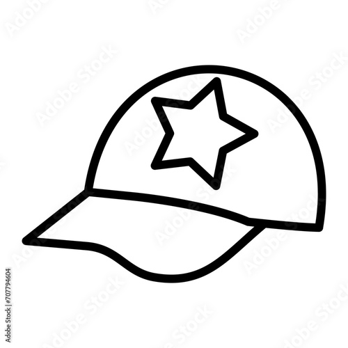 Cap Line icon