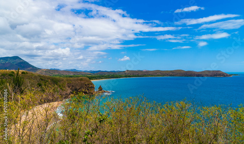 La roche percee, Bourail, New Caledonia