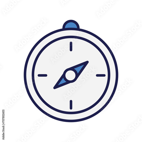 Free Download compas icon with white background vector stock illustration - GFXLoad