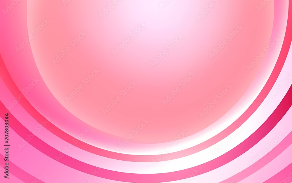 Abstract shining circle lines on pink background. Geometric striped art design. generative ai Abstract shining circle lines on pink background. Geometric striped art design. generative ai