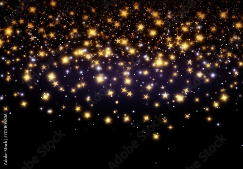 Golden Stars Light Effect