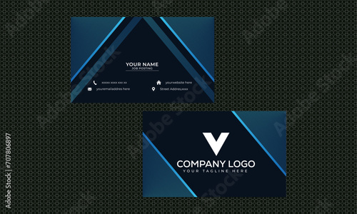 Business card for company personal branding office advertisement introduction creative corporate graphic cyberspace logotype as well as visiting stylish identity premium elegant expensive symbol.