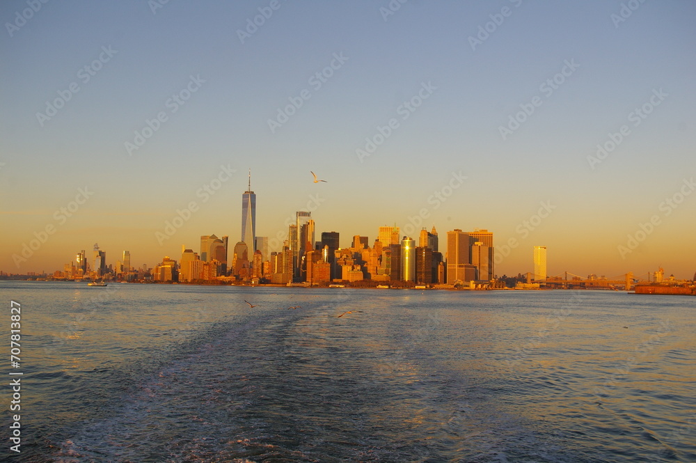 New York Skyline from the Staten Island Ferry