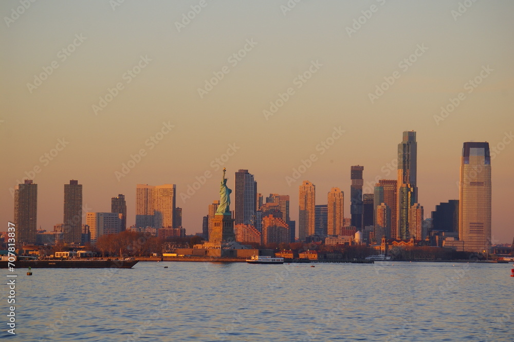 New York Skyline from the Staten Island Ferry New York Skyline from the Staten Island Ferry