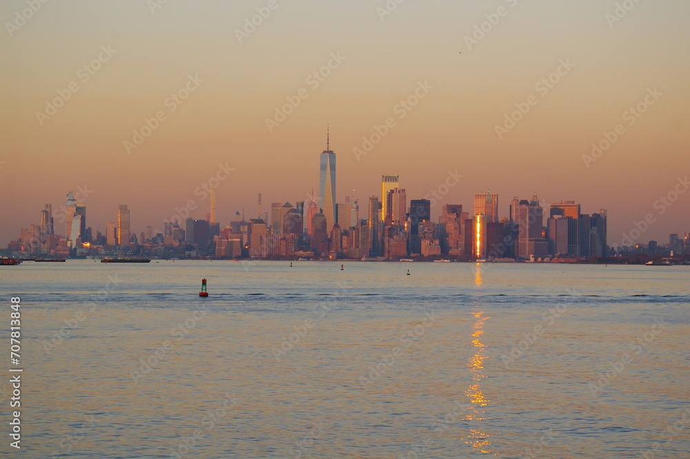 New York Skyline from the Staten Island Ferry