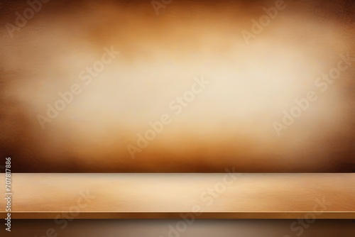 Abstract aquarel brown studio background for product presentation