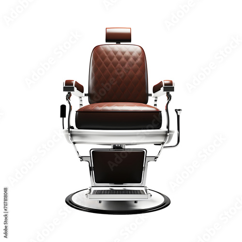 vintage barber chair soft smooth lighting
