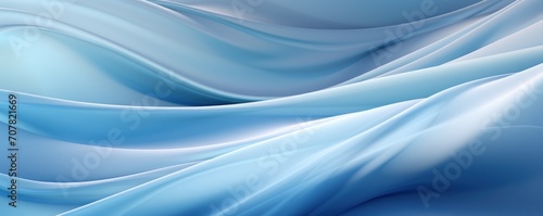 Azure background image for design or product presentation, with a play of light and shadow, in light blue tones 