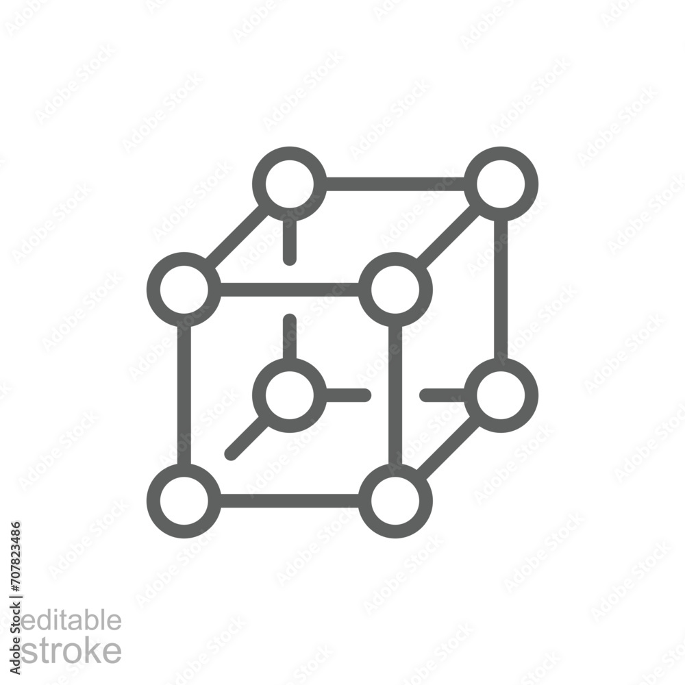 Framework icon. Simple outline style. Cloud, native, react, atom, computer technology concept. Thin line symbol. Vector illustration isolated. Editable stroke. Framework icon. Simple outline style. Cloud, native, react, atom, computer technology concept. Thin line symbol. Vector illustration isolated. Editable stroke.