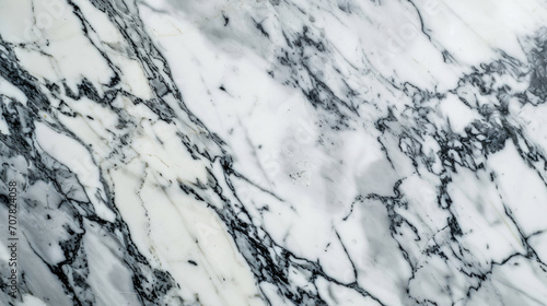 Elegant abstract marble background with a mix of classic white and gray veins