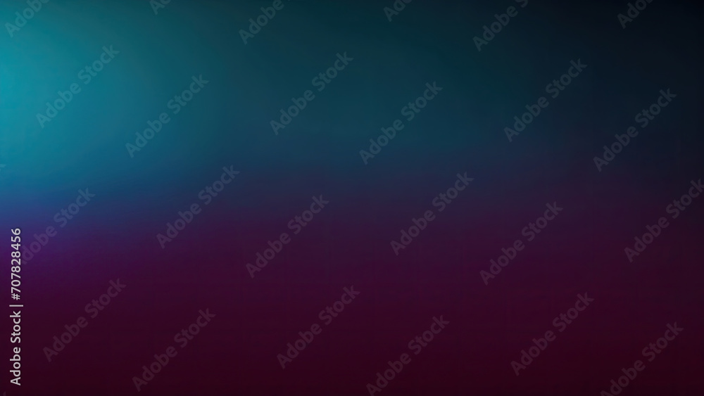 Maroon Teal blue grainy color gradient glowing noise texture background