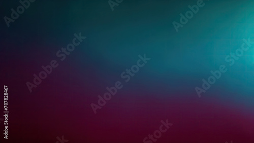 Maroon Teal blue grainy color gradient glowing noise texture background
