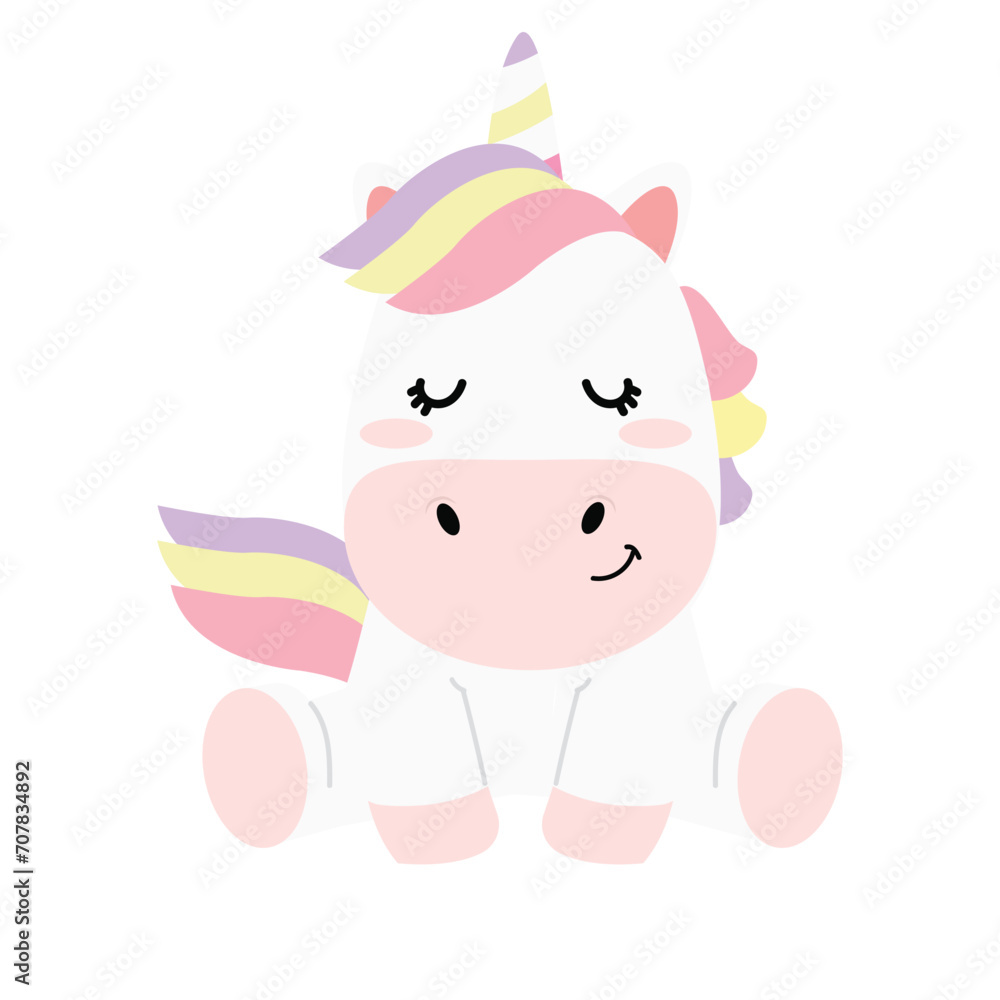 Cute unicorn Character Design cartoon Cute unicorn Character Design cartoon