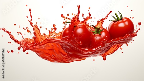 Tomato Sauce Ketchup Stain Over Isolated Transparent

