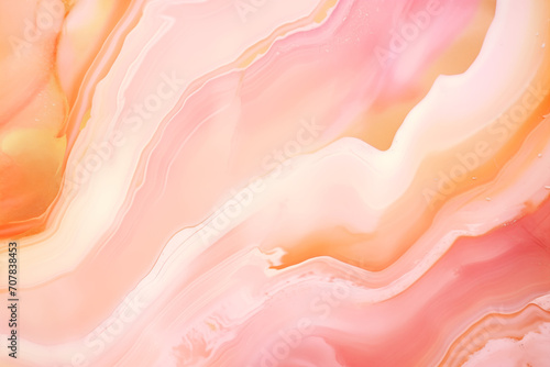 Abstract background with fluid art. Elegant background for notebook covers. Beige, pink and peach color scheme. Stylish backdrop for websites, postcards and screen, wallpapers. 