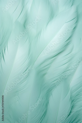 Celadon pastel feather abstract background texture  © Lenhard