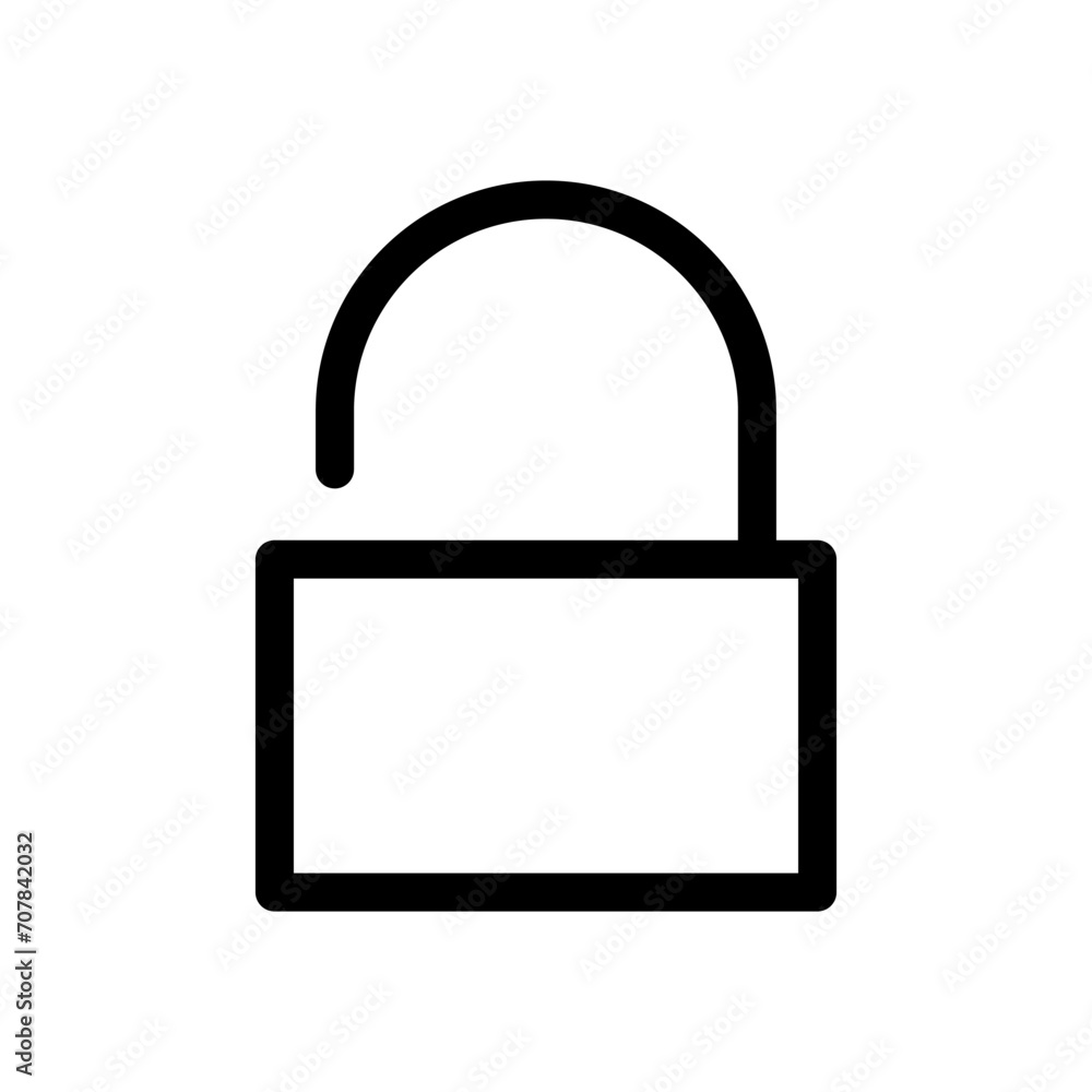 Padlock icon vector design templates simple and modern Padlock icon vector design templates simple and modern