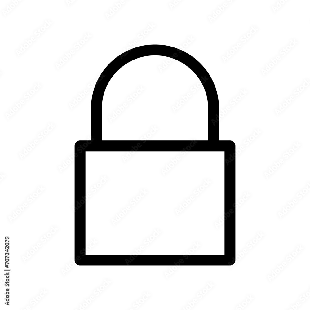 Padlock icon vector design templates simple and modern Padlock icon vector design templates simple and modern