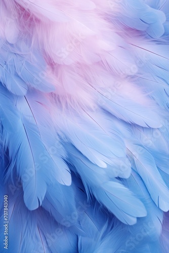 Cobalt pastel feather abstract background texture  © Lenhard
