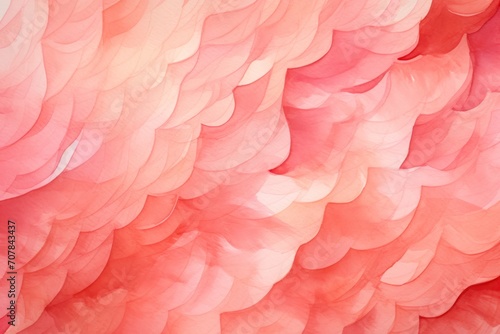 Coral abstract watercolor background 