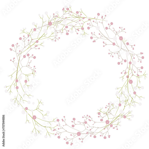 Die zarten weißen & rosa Blüten des Schleierkrauts sind ein zauberhafter Blickfang und versprühen mit ihrem Blütenzauber Leichtigkeit photo