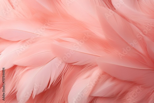 Coral pastel feather abstract background texture  photo