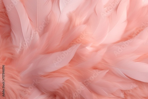Coral pastel feather abstract background texture  © Lenhard