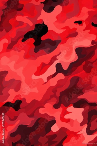 Crimson camouflage pattern design poster background 