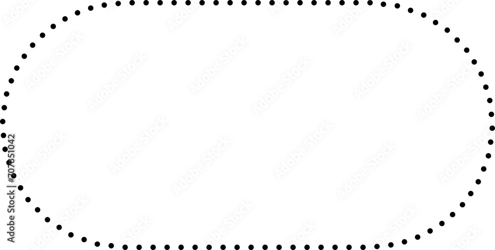 Square dot line shapes. Design elements Square dot line shapes. Design elements