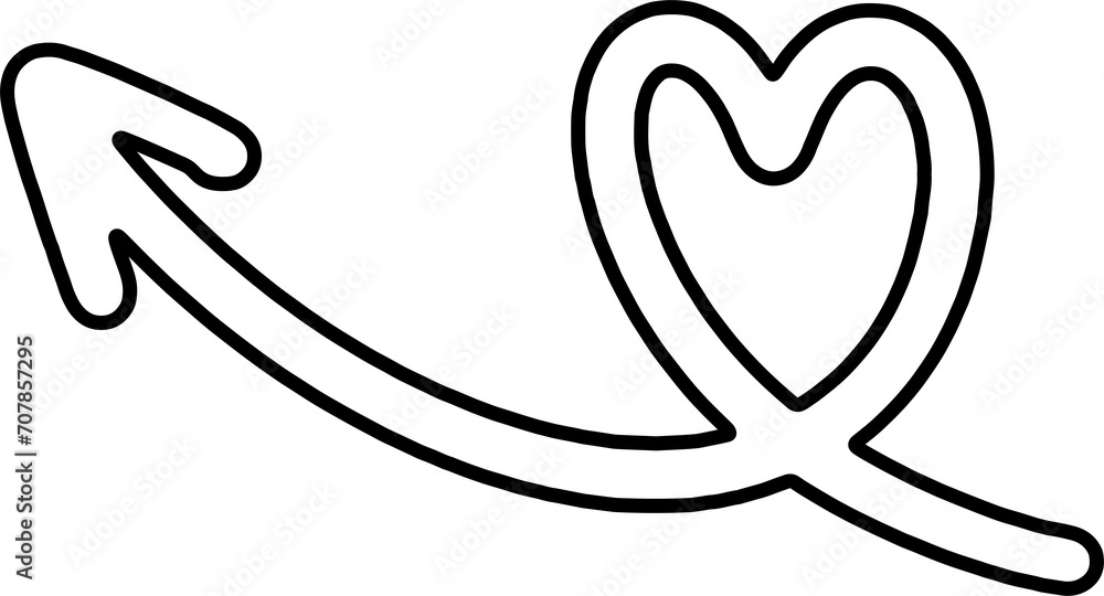 Hand drawn arrow set Hand drawn arrow set