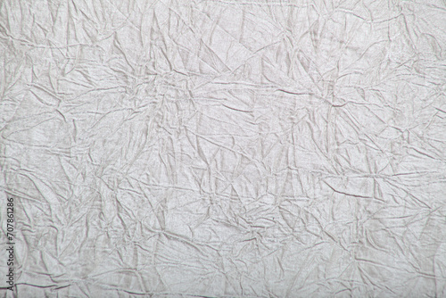 Wrinkled gray fabric texture