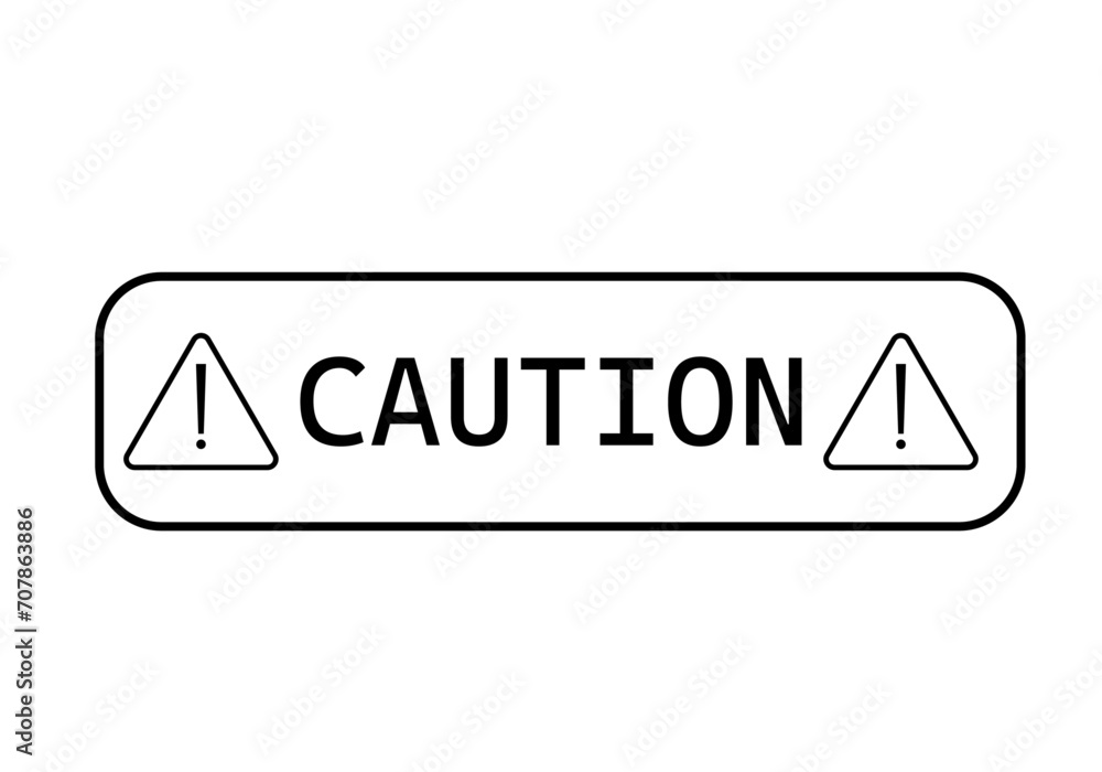 Icono de señal de advertencia o aviso de peligro. Icono de señal de advertencia o aviso de peligro.