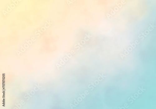 abstract yellow blue watercolor background