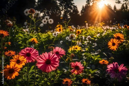 flowers in the garden