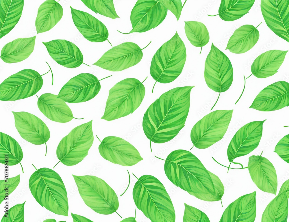 seamless pattern with leaves seamless pattern with leaves