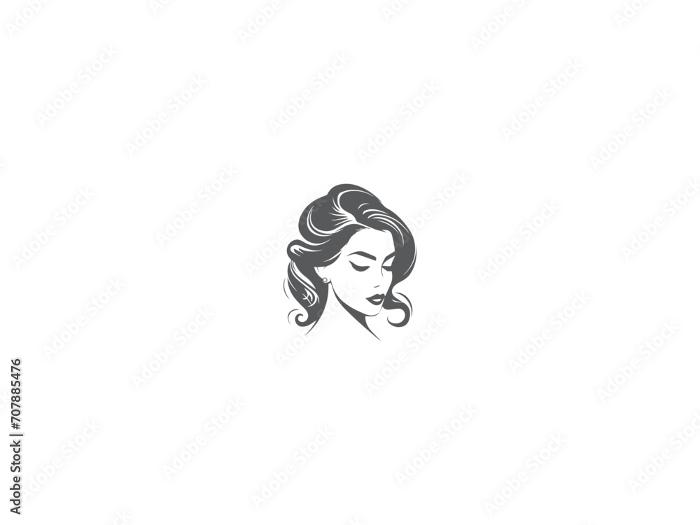 premium beauty logo design vector, vector and illustration, premium beauty logo design vector, vector and illustration,