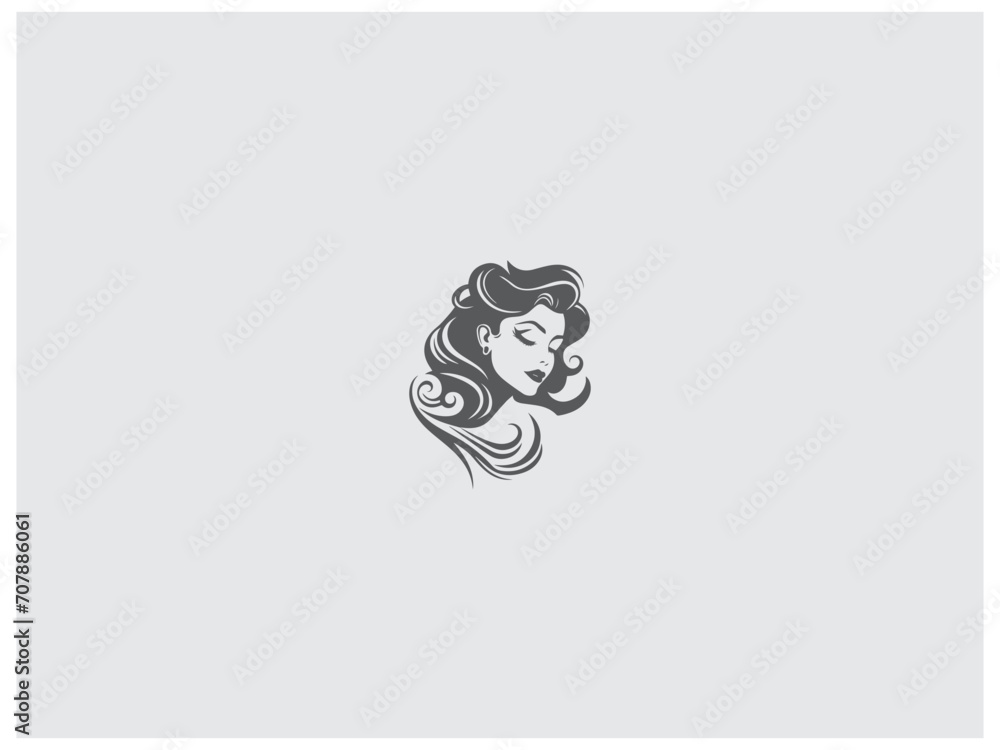 premium beauty logo design vector, vector and illustration, premium beauty logo design vector, vector and illustration,