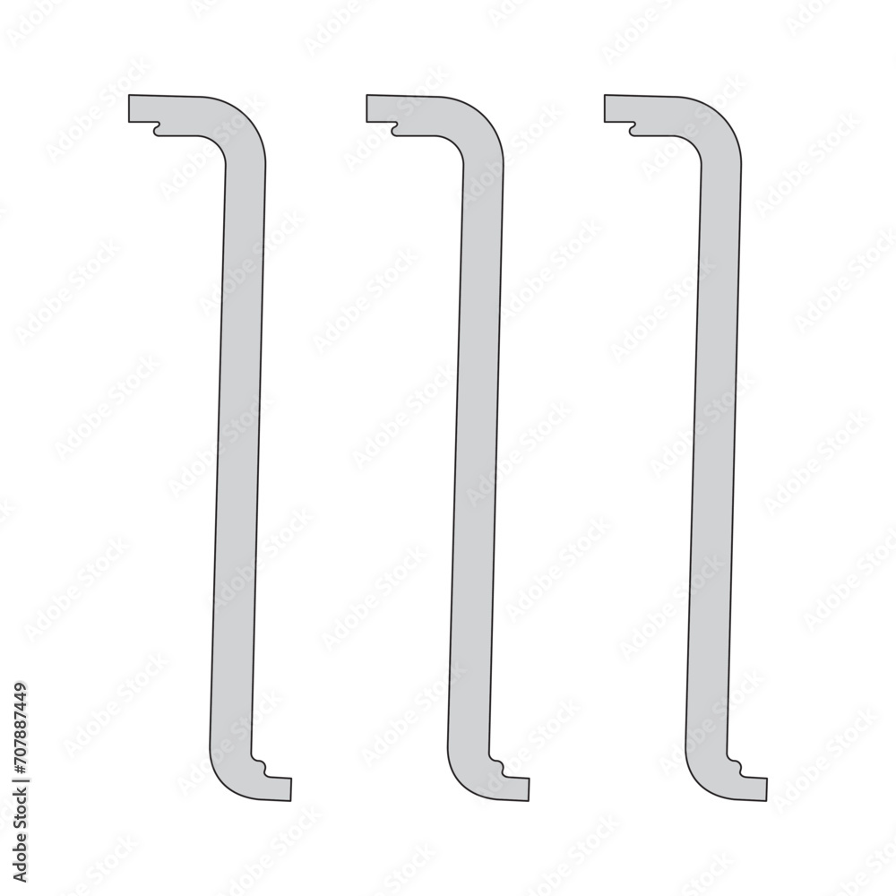 Kids drawing Cartoon Vector illustration tension wrench icon Isolated on White Background Kids drawing Cartoon Vector illustration tension wrench icon Isolated on White Background