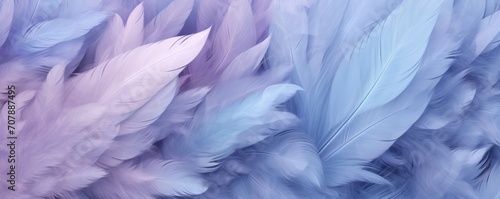 Indigo pastel feather abstract background texture
