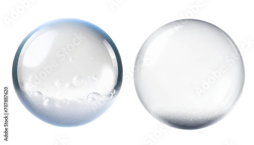 water droplets isolated on transparent or white background, png photo