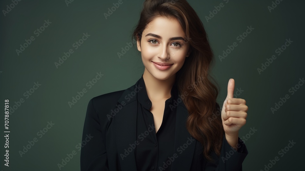 Beautiful woman, cute, show thumbs up positive feedback, lady showing OK gesture, Excellent or good review result concept, Customer rating for experience or quality product and service, Opinion survey Beautiful woman, cute, show thumbs up positive feedback, lady showing OK gesture, Excellent or good review result concept, Customer rating for experience or quality product and service, Opinion survey