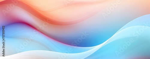 Ivory gradient background with hologram effect