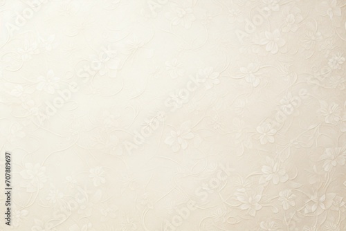 Ivory soft pastel background parchment with a thin barely noticeable floral ornament background pattern