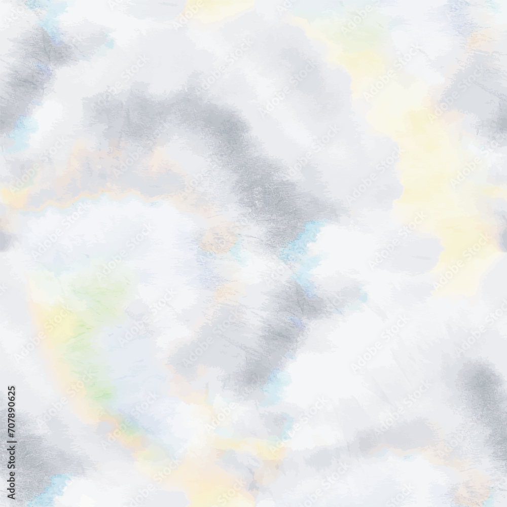 Tie Dye Yellow Boho. Blue Swirl Background. Blue Seamless Batik. Gray Vector Shirt. Yellow Grey Print. Gray Vector Brush Grunge. White Yellow Pattern. Abstract Repeat Tie Dye. Vector Dye Background