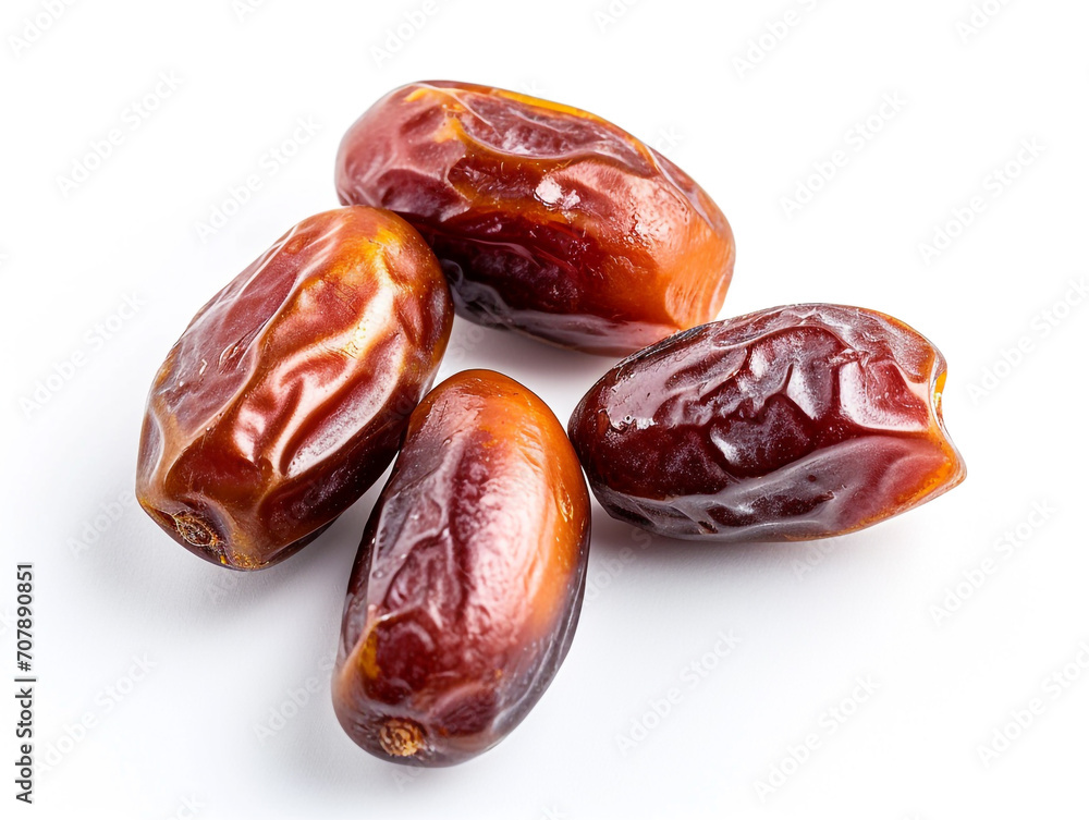 Dates isolated on white background. Minimalist style, Dates isolated on white background. Minimalist style,